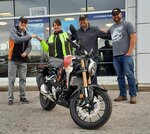 Janice Morris White Winner Cannonball Rides 2021 Honda Motorcycle Draw
